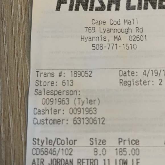 Jordan 11 Low Navy Snakeskin 8 - Picture 3 of 9